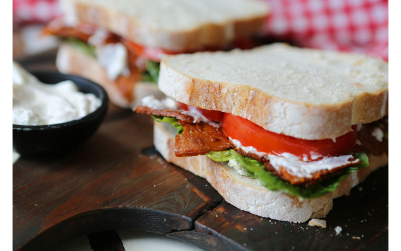 Vegan BLT Sandwich