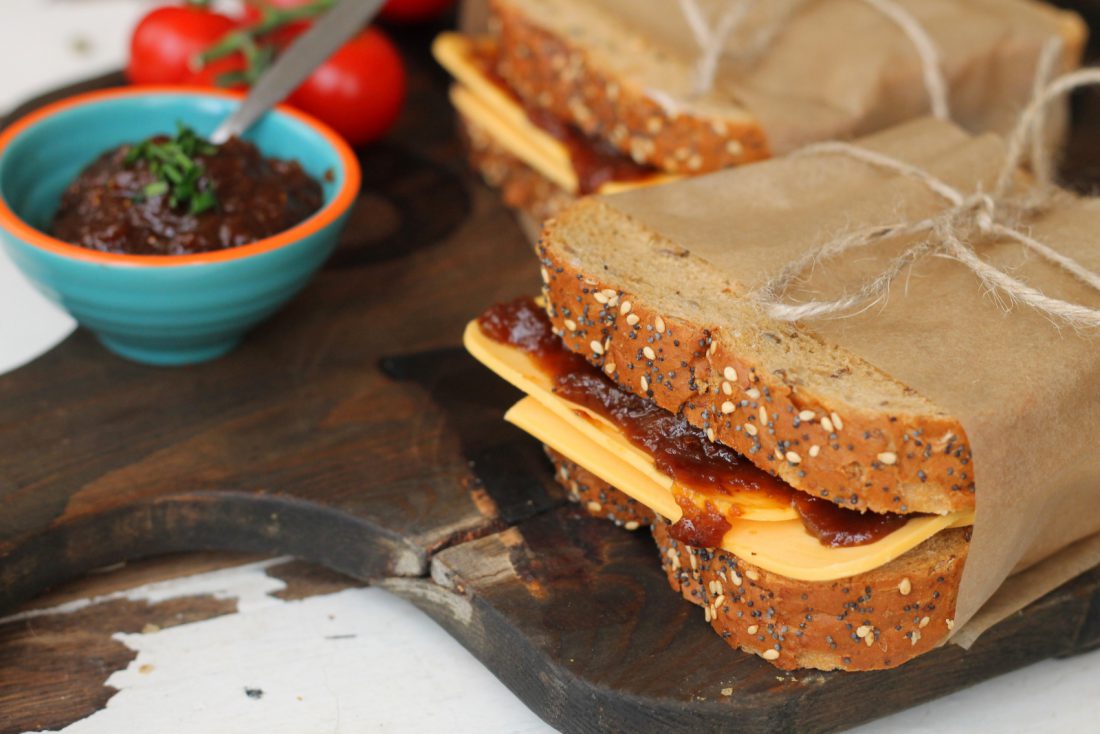 Vegan Cheese & Pickle Sandwiches