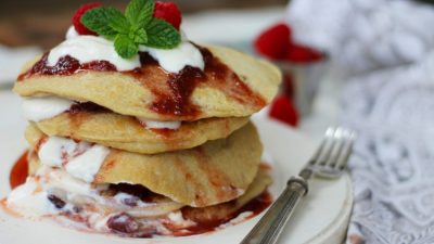 Easy Packet Vegan Pancakes