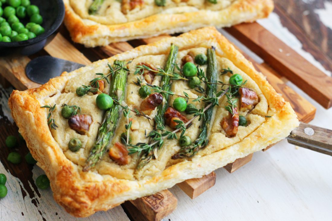 Easy Summer Tart with Asparagus