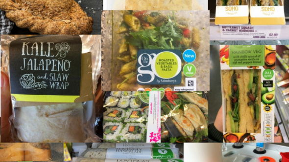 Out to Lunch! Vegan items in the shops