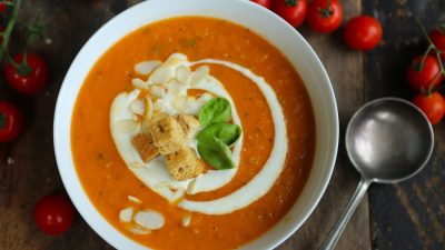 Simple Roast Tomato Soup