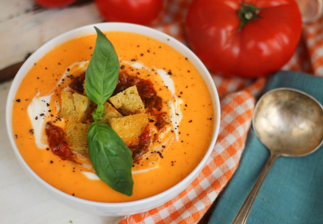 Quick and Easy Tomato & Lentil Soup