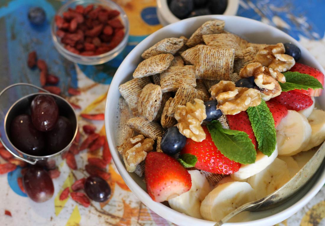 Shredded Wheat Breakfast