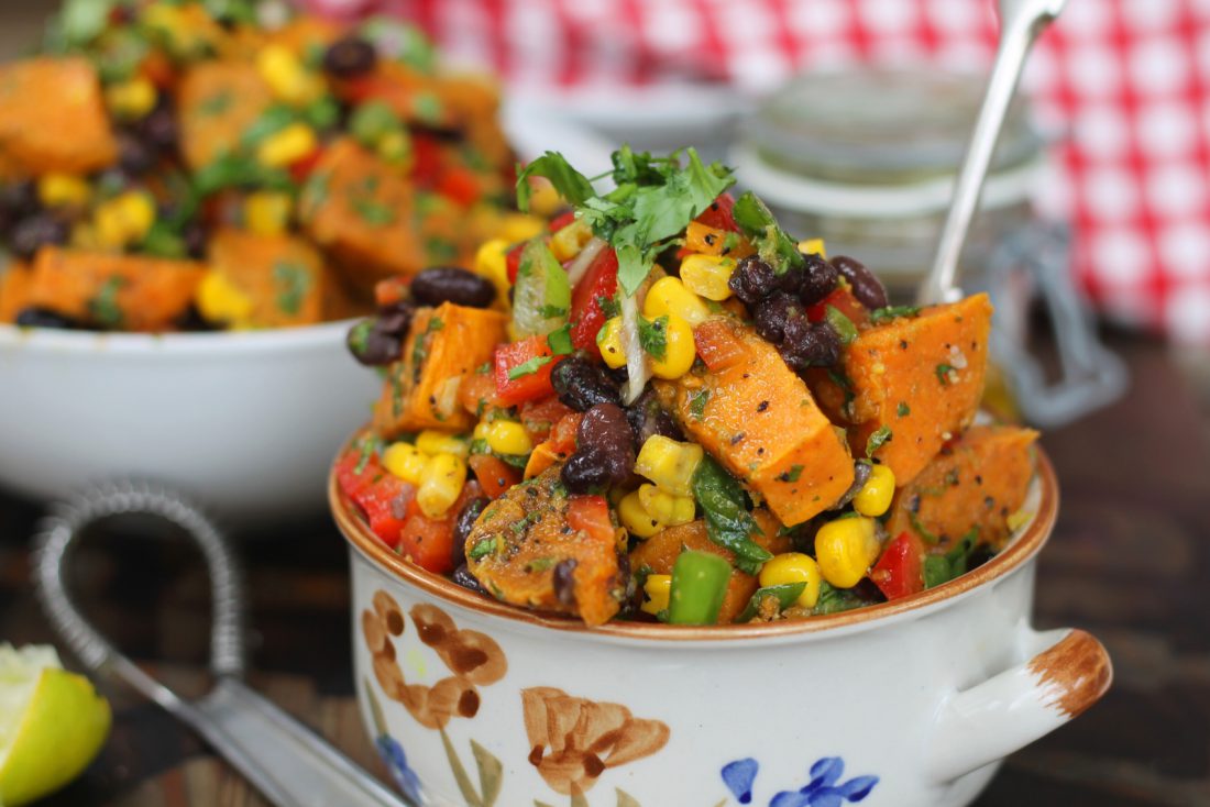 Spicy Sweet Potato Salad