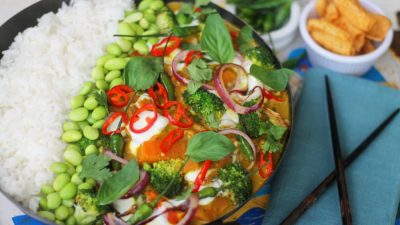 Quick Thai Yellow Curry with Carrot