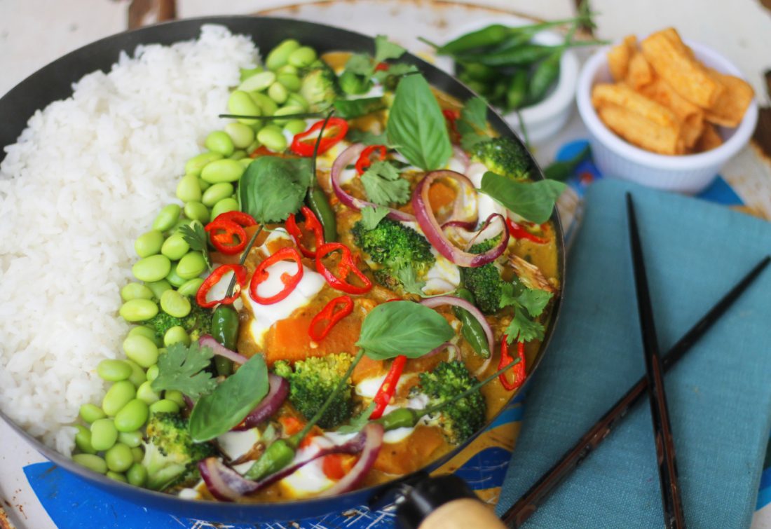 Quick Thai Yellow Curry with Carrot