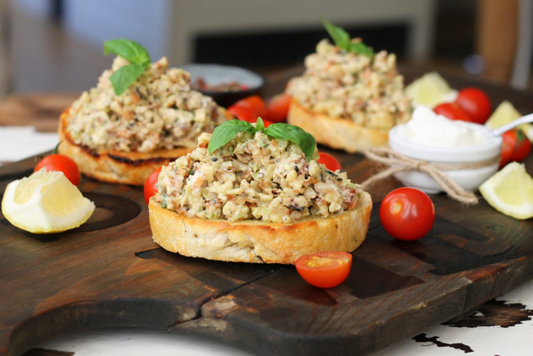 Creamy Almond Mock Tuna Salad