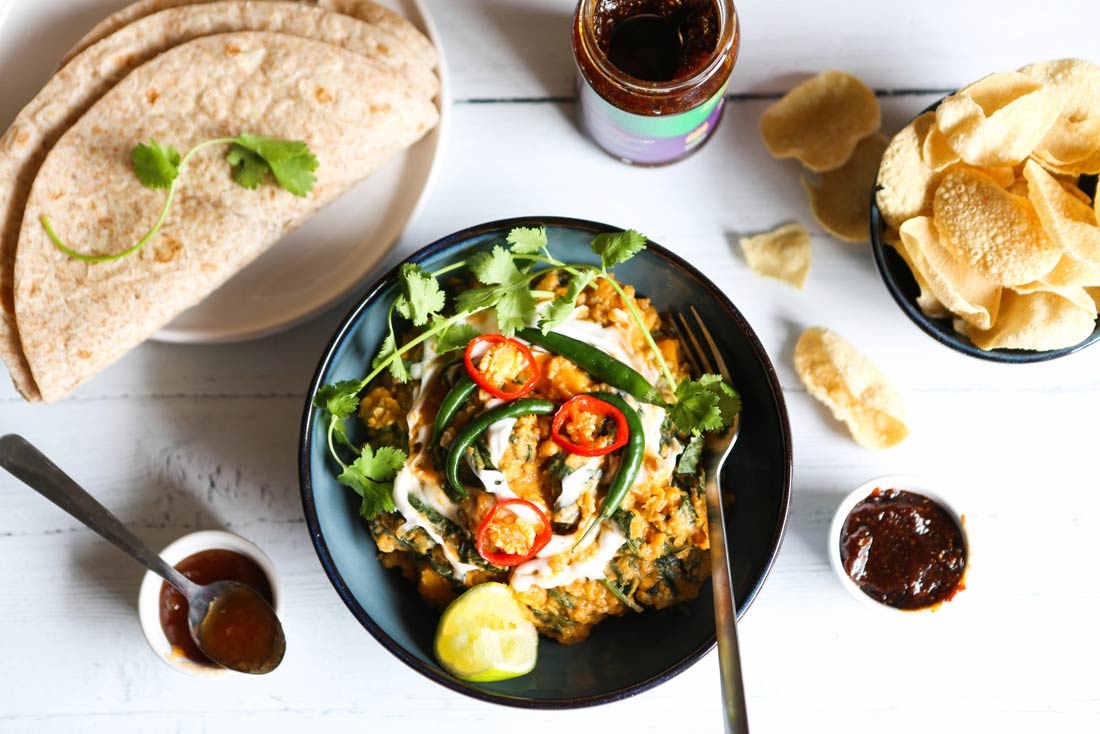 Sweet Potato & Coconut Dhal