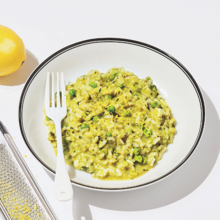 Broccoli, Lemon & Mint Risotto — V30