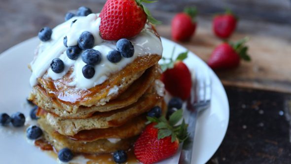 Healthy (& very tasty) Vegan Pancakes