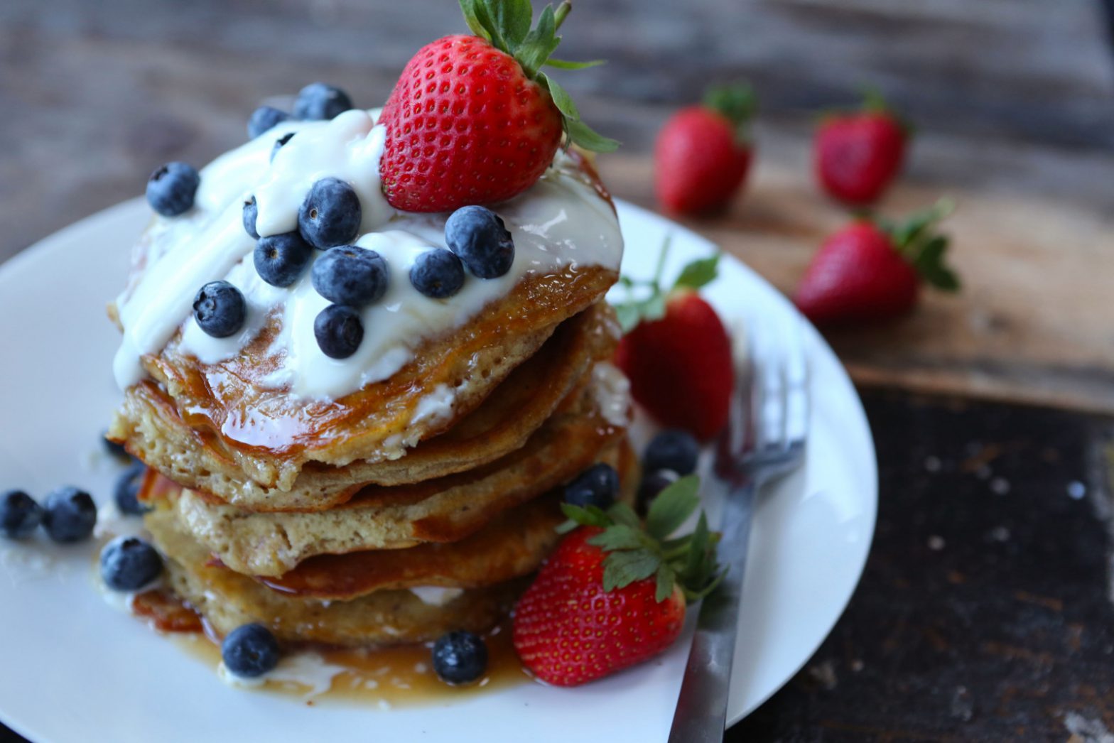 Healthy (& very tasty) Vegan Pancakes