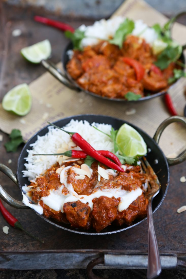 Vegan 'Chicken' Tikka Masala