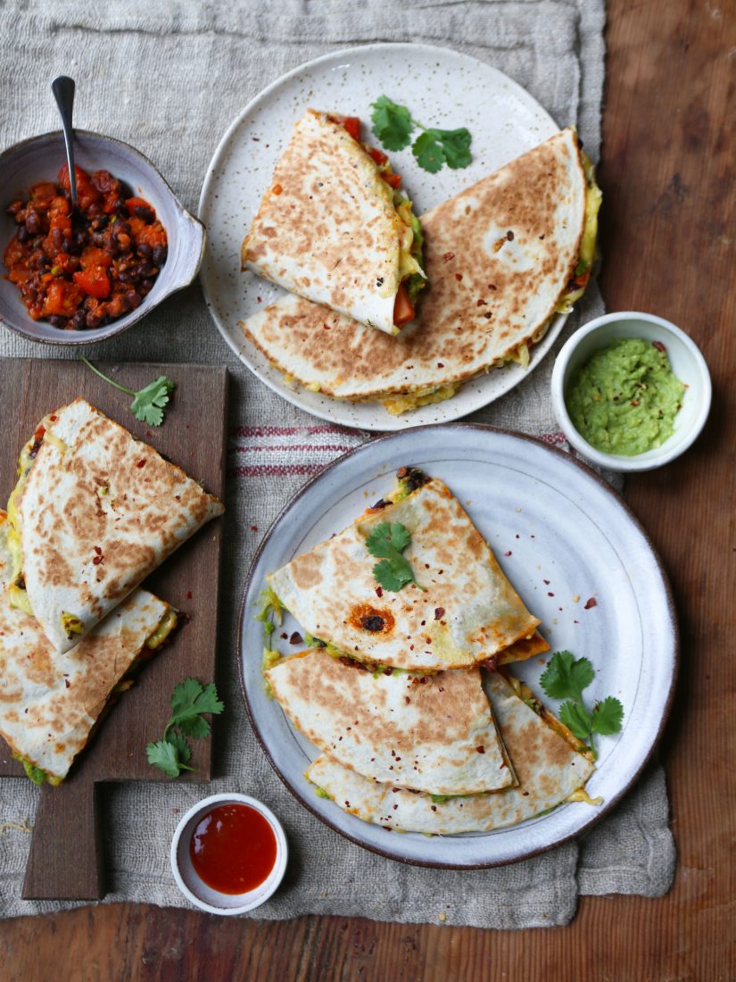 cheesy quesadilla