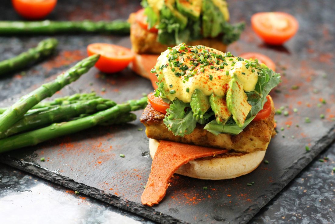 Vegan Eggs Benedict